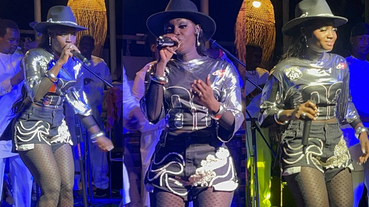 Entre Exeptionelle De Ndakhté Avec Sa Tenue Très Ozé a Sa Première Soirée après Son Single