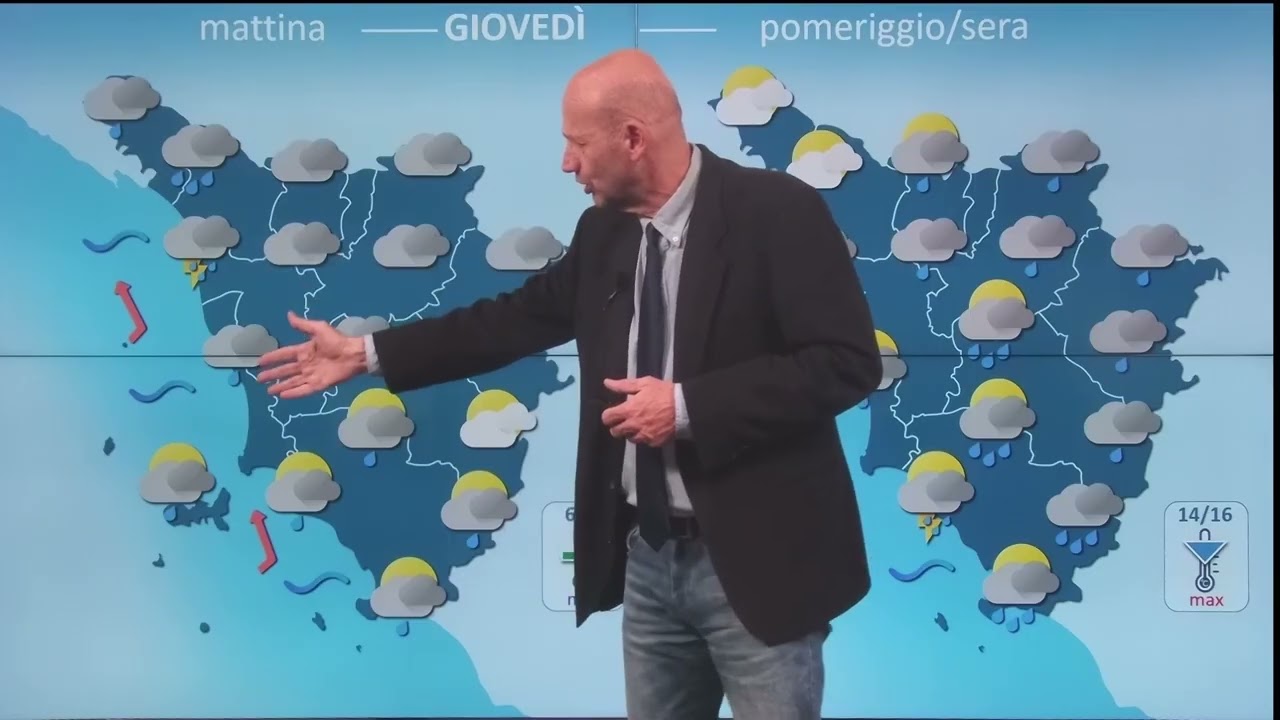 Le condizioni meteo di oggi in Toscana - mercoledì 11 marzo