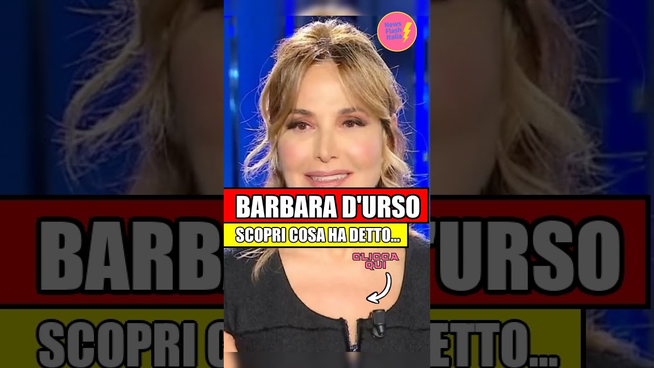 ULTIMI SCOOP SUL MONDO DELLA TV ITALIANA: BARBARA D'URSO E PAOLA BARALE! #BARBARADURSO #PAOLABARAL