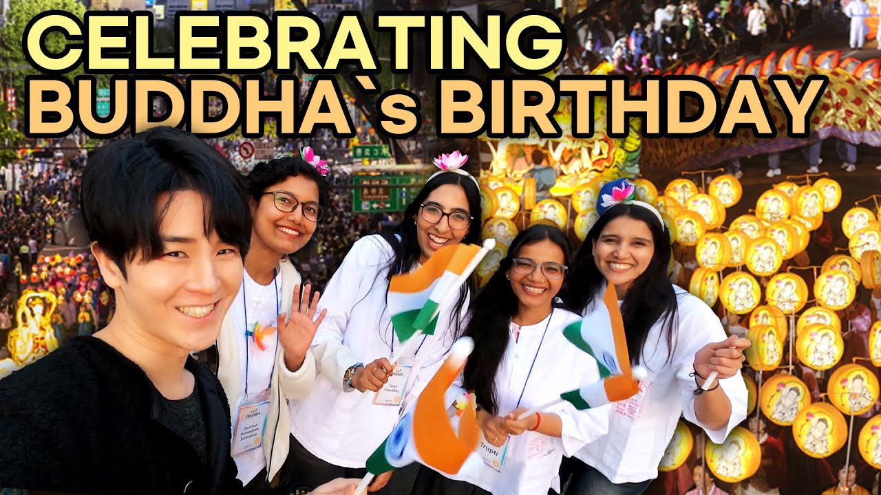 This is How Koreans Celebrate Buddha's Birthday | Lotus Lantern Festival(연등회)