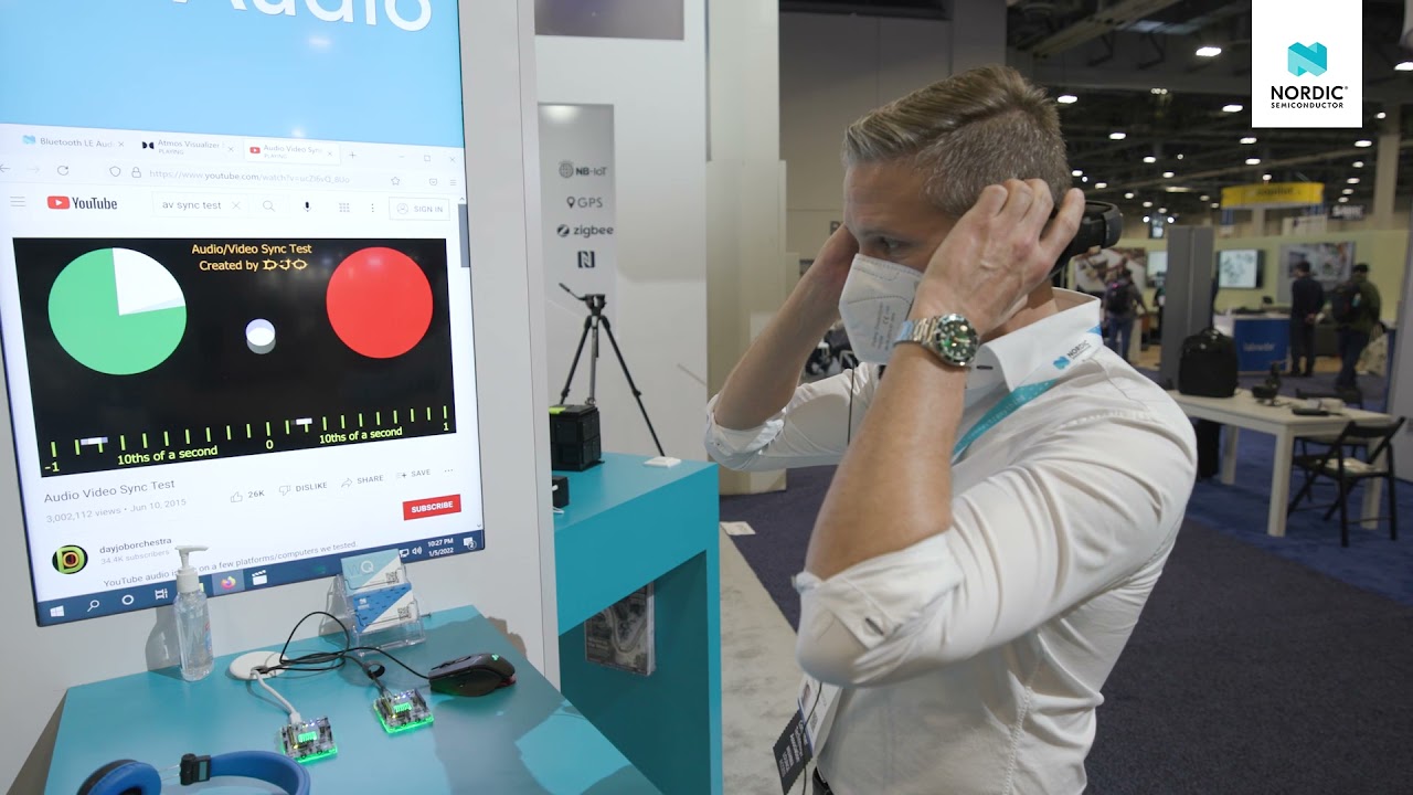 LE Audio demo @ CES 2022