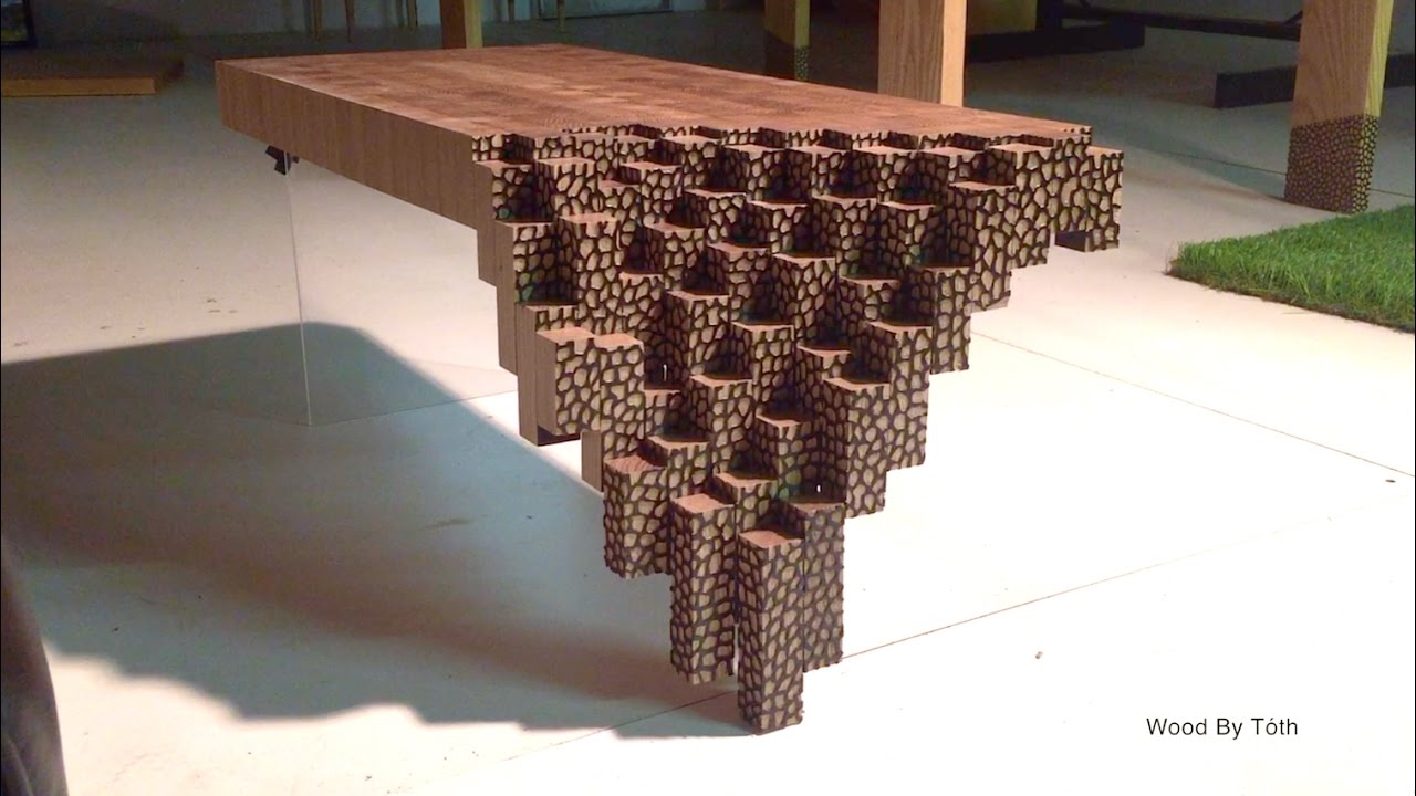 Falling Brick Coffee Table