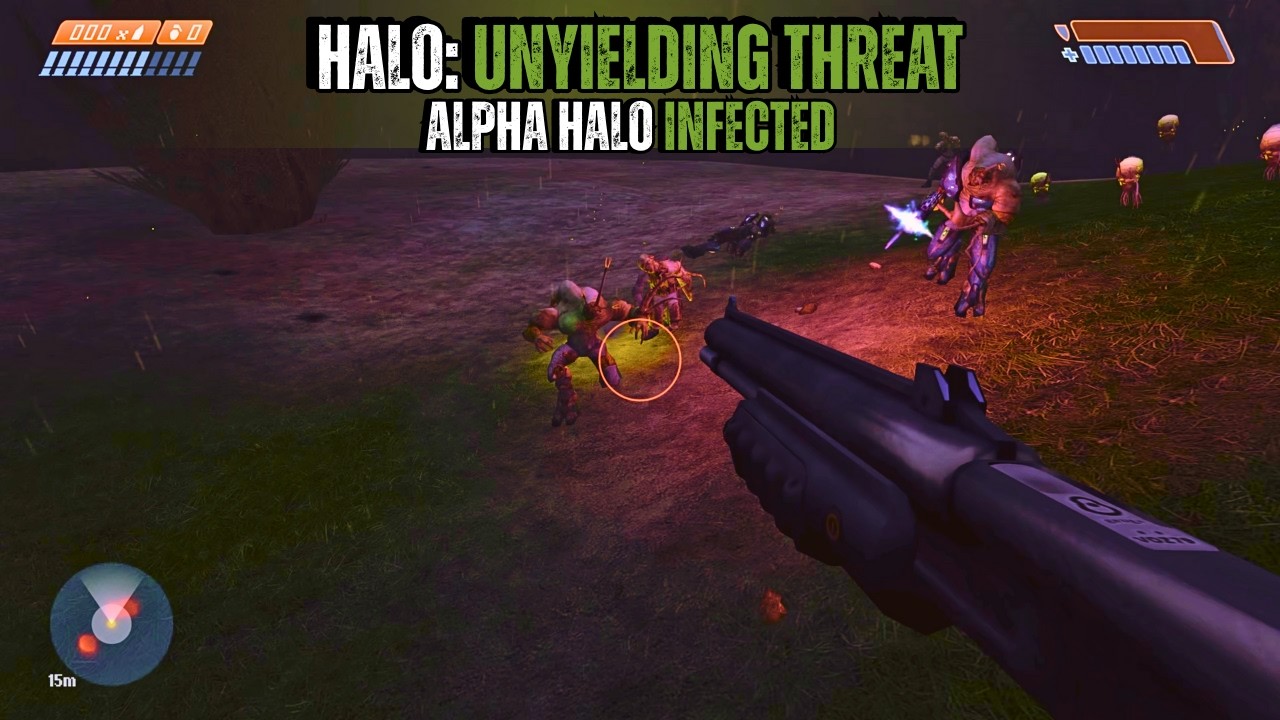 This Mod Turns Alpha Halo Into a  Flood Wasteland! | Halo: UNYIELDING THREAT | ALPHA HALO