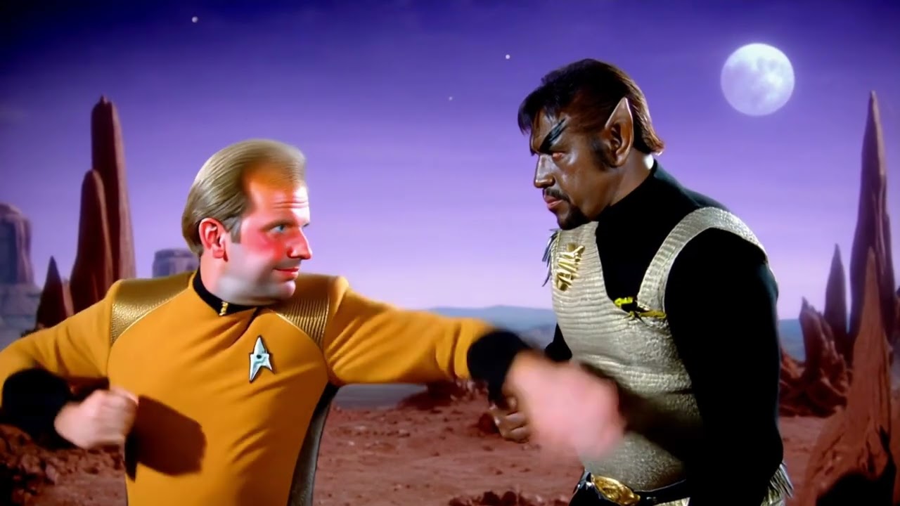 Kirk Fu Fighting - (AI) Star Trek/Captain Kirk Parody