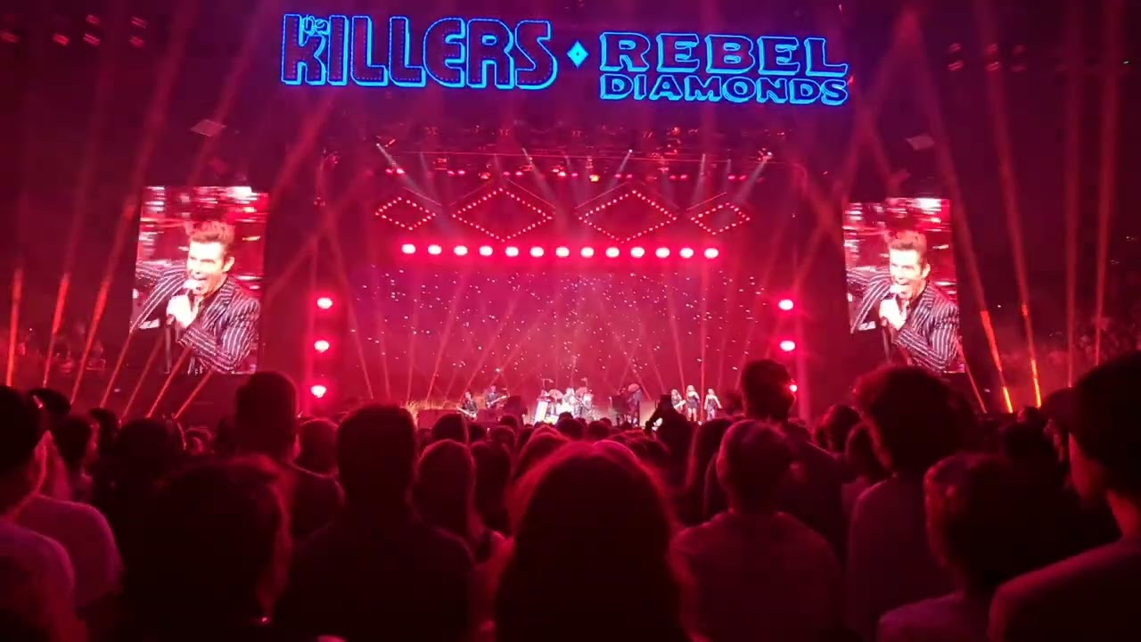 The Killers- Runaways, live @ Rod Laver Arena, Melbourne 12/12/2024