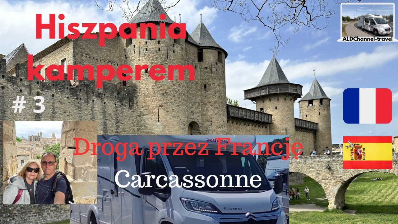 Carcassonne-kamperem w średniowiecze