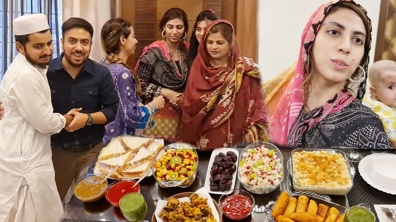 Bhai Ke Sasural Wale Aye Dawat e Iftar Per Aur Choti Bhabhi Ki Favorite Dishes Bani | Life With Amna