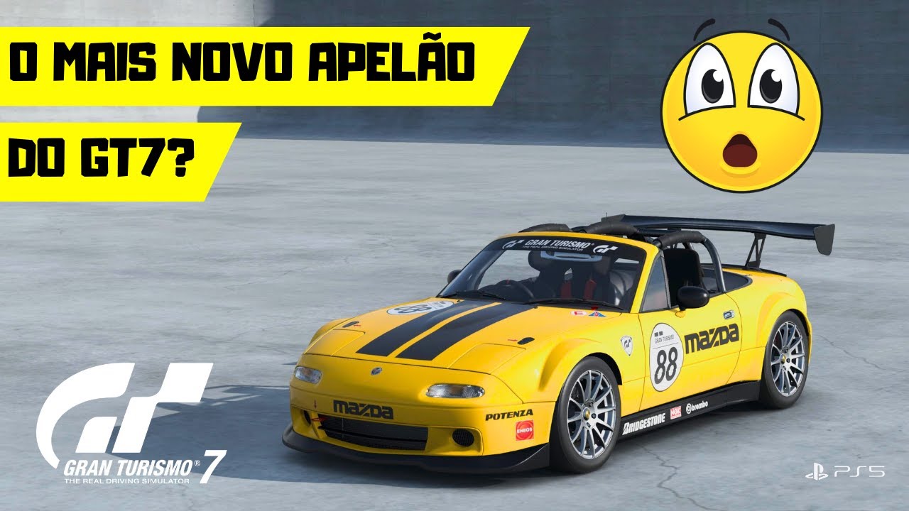 O mais novo apelão do Gran Turismo 7 o Mazda Roadster Turing Car #gt7 #ps5 #racing #gameplayvideo