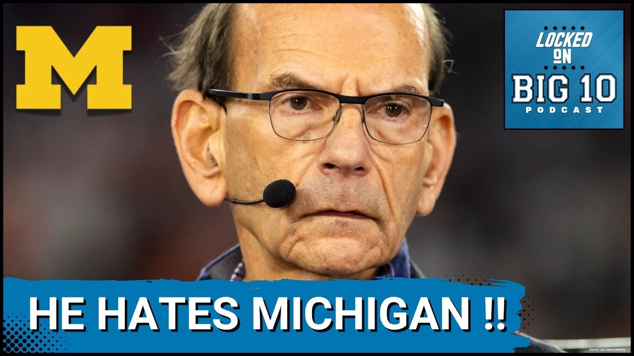 Paul Finebaum RIPS Michigan FANS ahead of Big Ten Media Days!  Biggest Story Lines this Week!