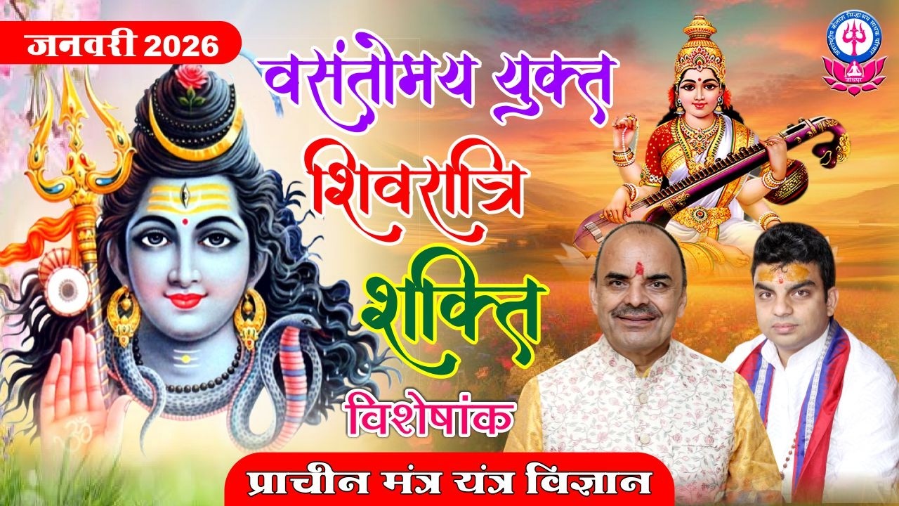 Pracheen Mantra Yantra Vigyan (PMYV) January 2026 Magazine Mantra-KAILASH SIDDHASHRAM