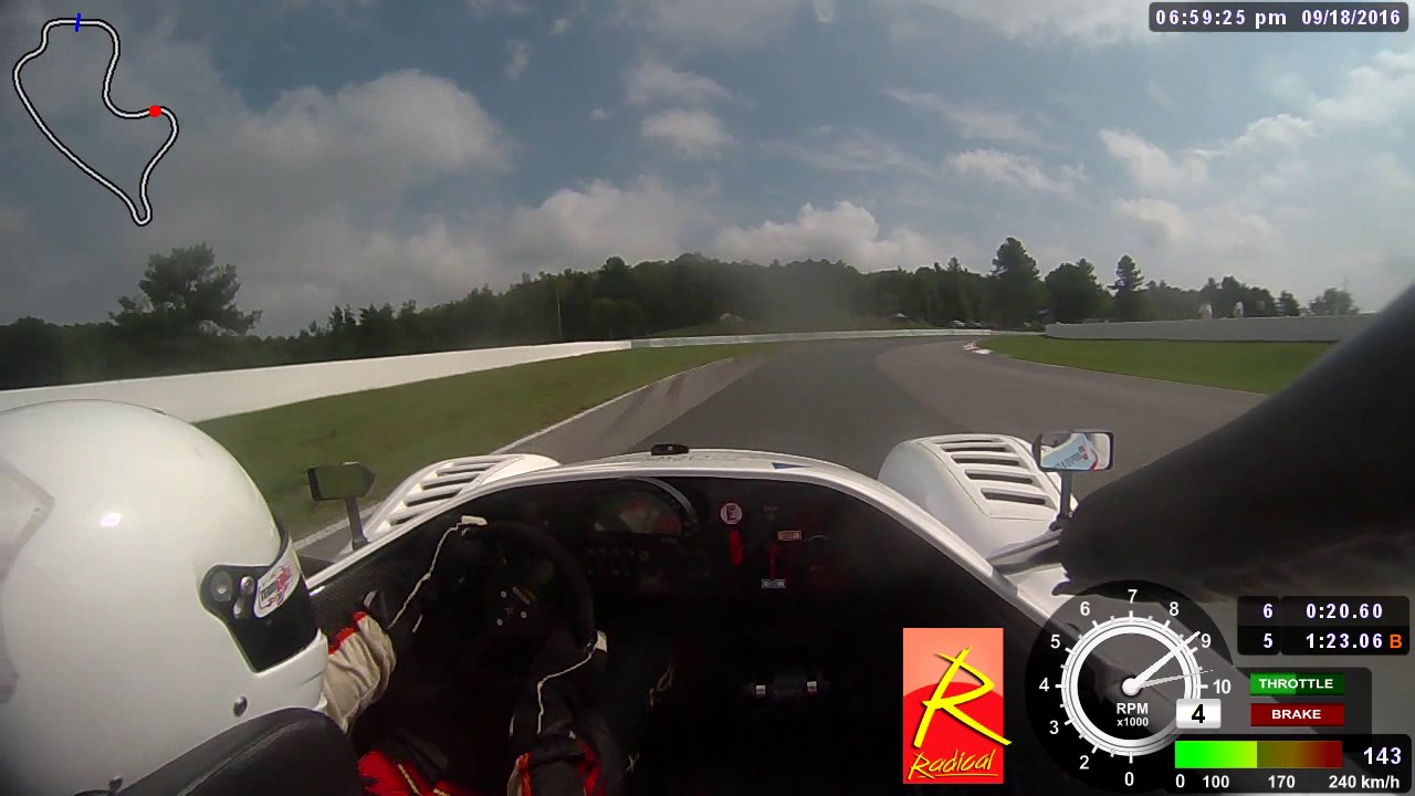 Radical SR3 vs. Stohr WF1, Mosport - Formula Libre Race