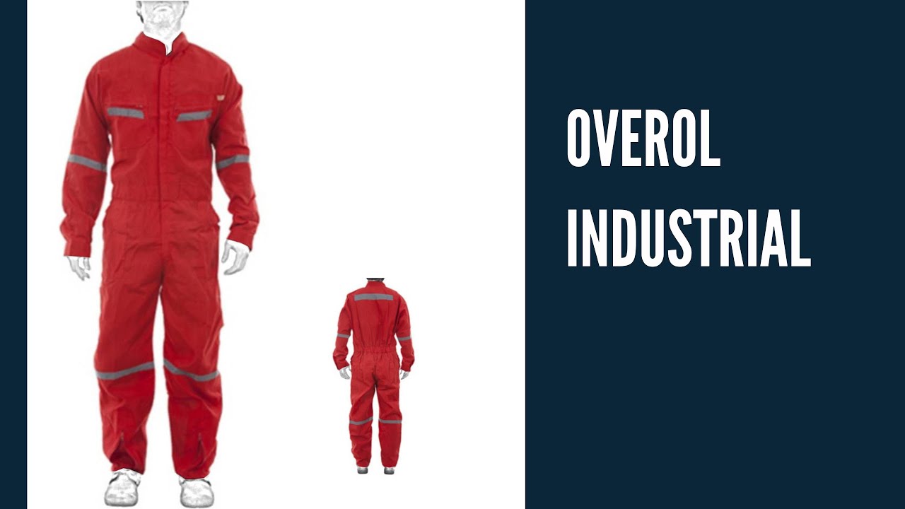 OVEROL INDUSTRIAL / Confección completa / Paso a paso