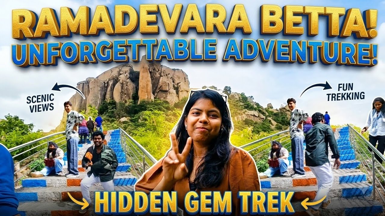 RAMADEVARA BETTA RAMANAGARA// HIDDEN GEMS // KARNATAKA// TRIP TO RAMADEVARA HILLS // VLOG TIME// 