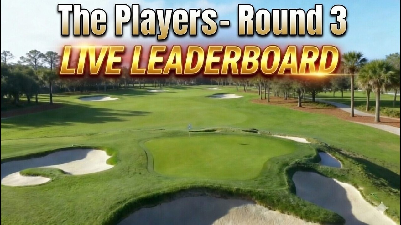 THE PLAYERS CHAMPIONSHIP - PGA Tour - Round 3 - Golf Live Leaderboard - 13.3.2026