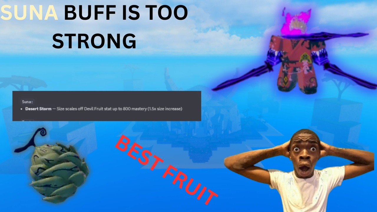 GPO}BEST SUNA BUFF EVER ADDED AND BETTER THEN EVER