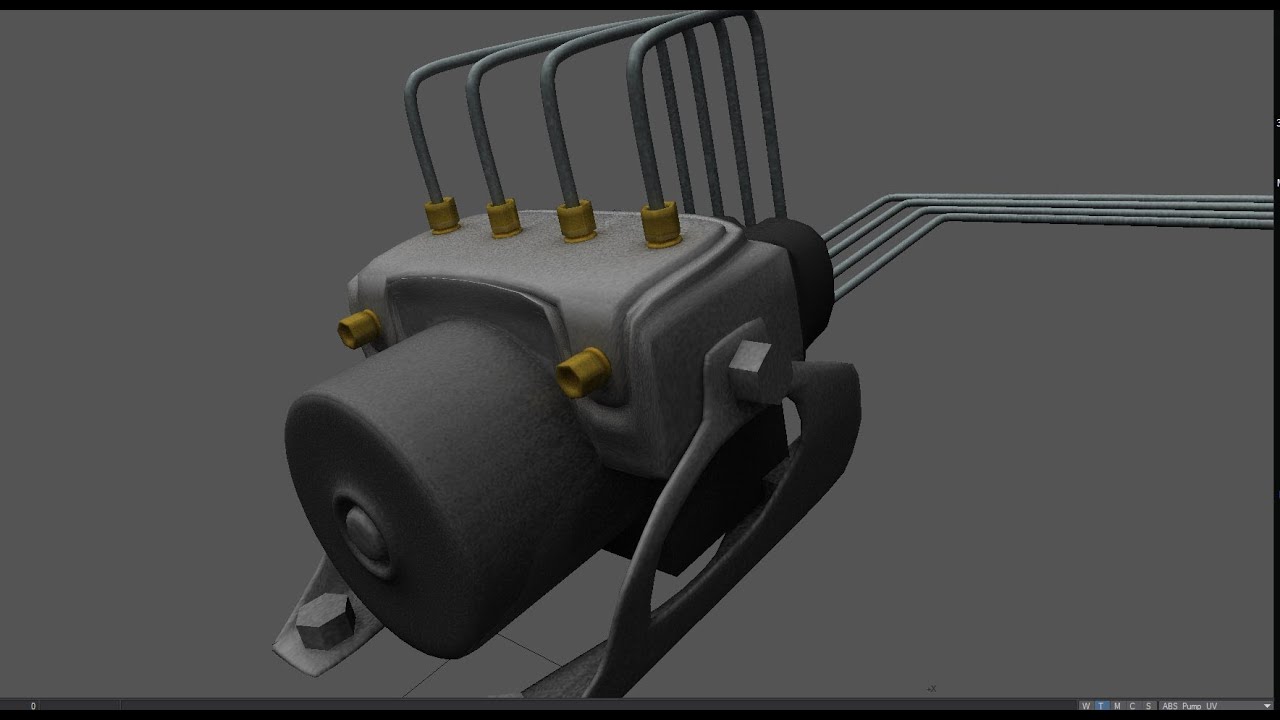 Lightwave 11 Modeling Tutorial, modeling a car part (full raw)