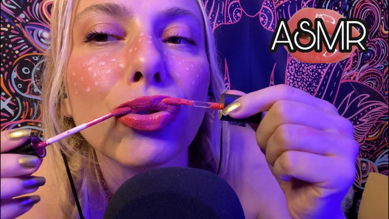MOUTH SOUNDS | ASMR LIPGLOSS APPLICATION | LIPGLOSS DENEME | TÜRKÇE ASMR