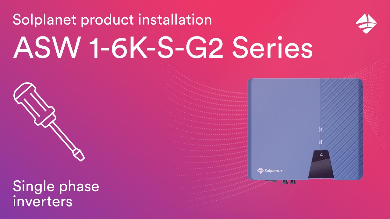 Solplanet ASW 1-6k-S-G2 Series