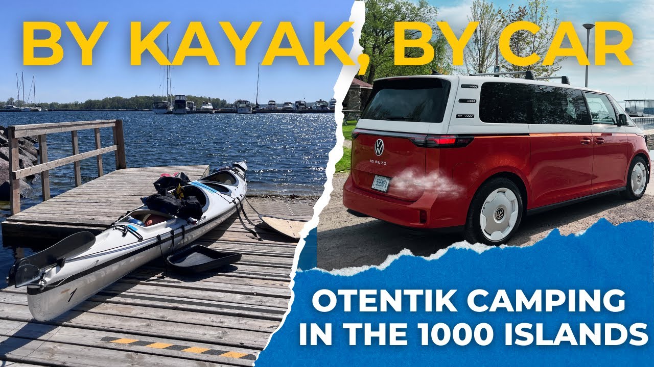 By Kayak & Car to Canada's 1000 Islands for 2 Unique oTENTik Adventures