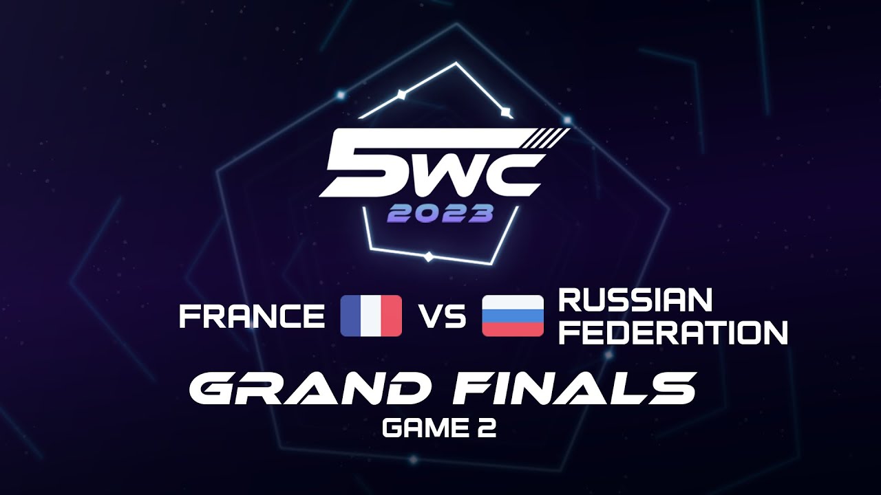 5WC2023 Grand Finals: France vs. Russian Federation (Game 2)