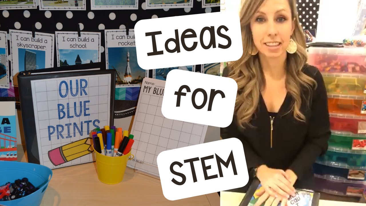 Ideas for STEM for Preschool, Pre-k, and Kindergarten