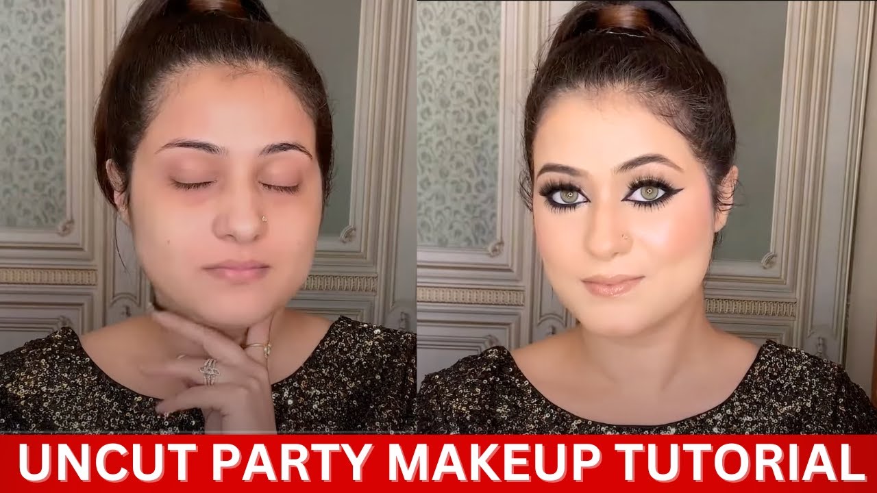 UNCUT Step by step party makeup tutorial  @SakshiGuptaMakeupStudioAcademy