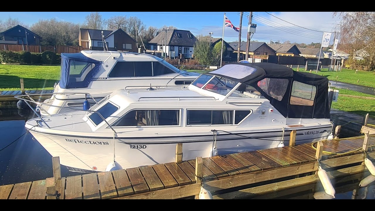 Viking 26 «Reflections» продаётся в яхтенном агентстве Norfolk Yacht Agency