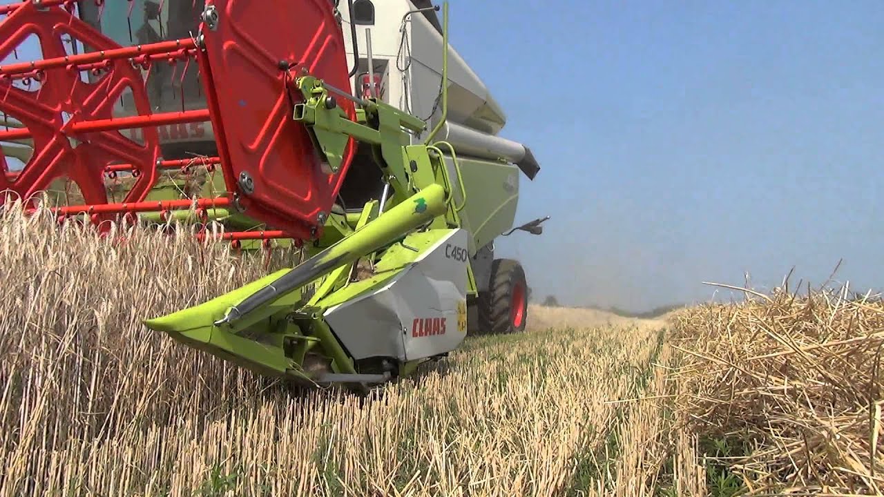 Mietitura Frumento 2013 - CLAAS Tucano 430 + C450