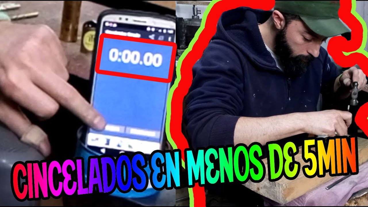 Como cincelar una Bombilla pico de Loro en menos de 5 minutos - REAL!!!