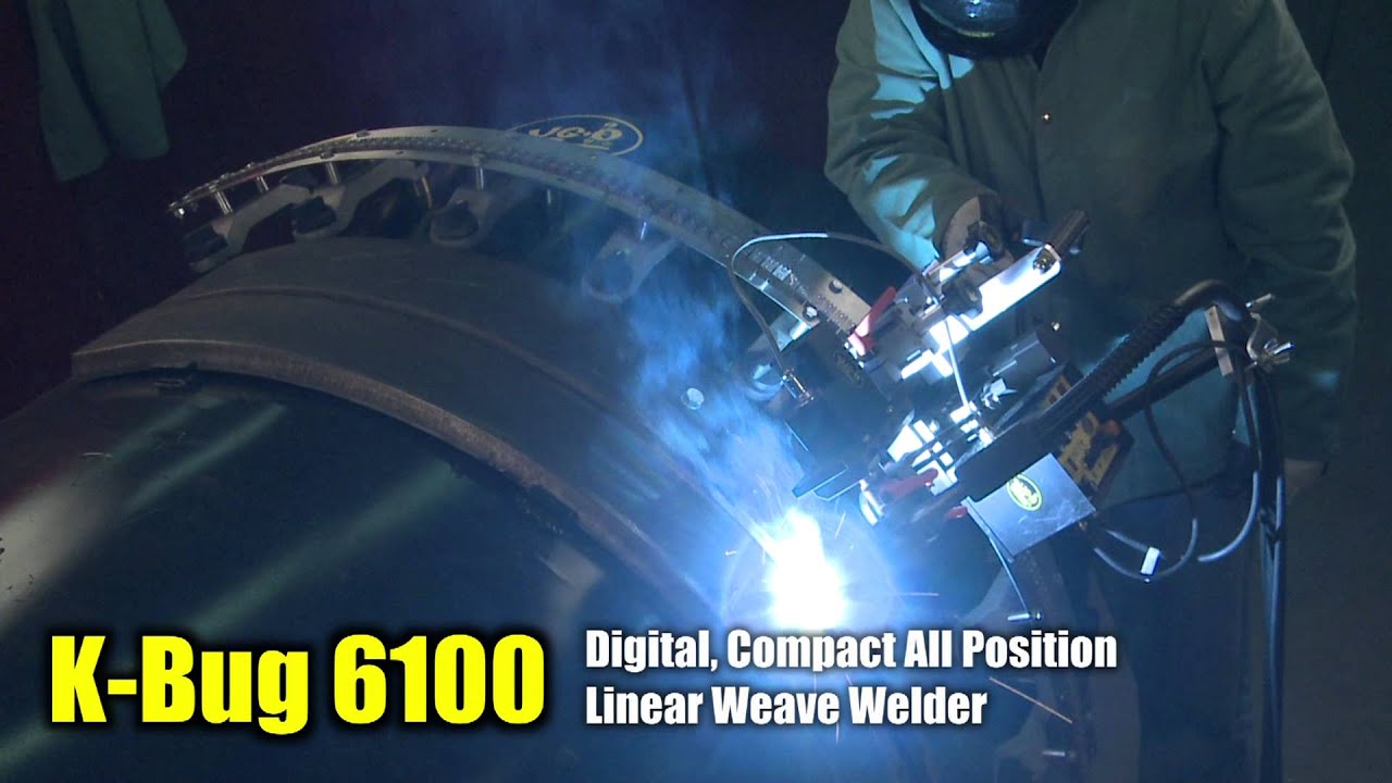Bug-O Systems: K-Bug 6100 Digital, Compact All Position Linear Weave Welder