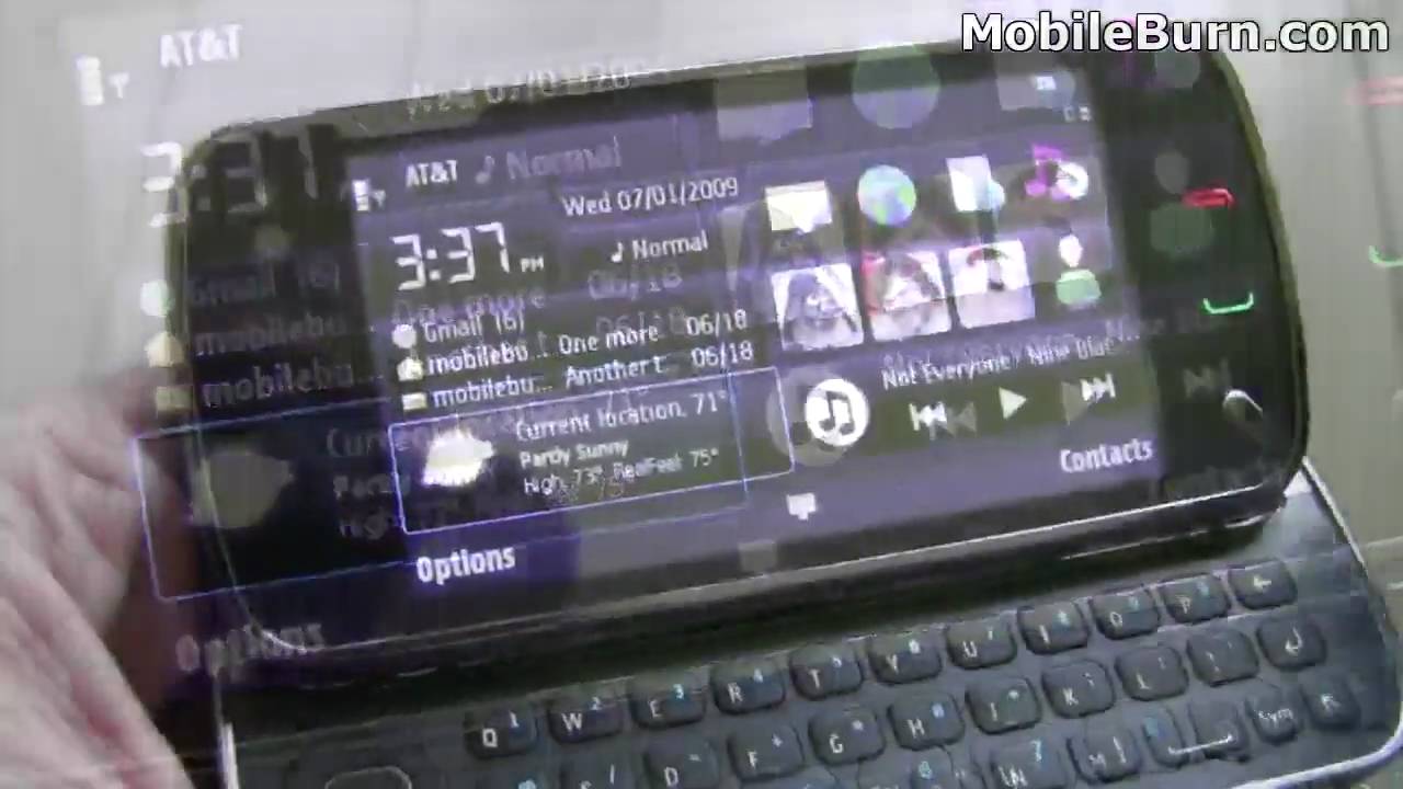 Nokia N97 - v11 firmware demo - part 1 of 2