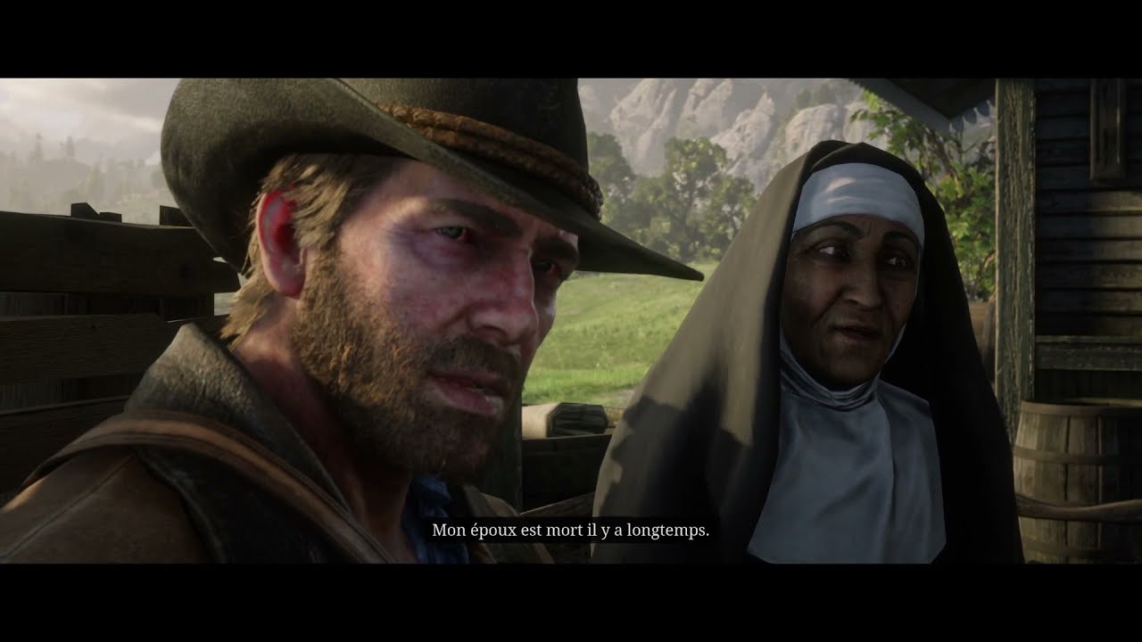 RED DEAD REDEMPTION 2 : Arthur et la Mère Supérieure (Soeur Calderón) 🥺