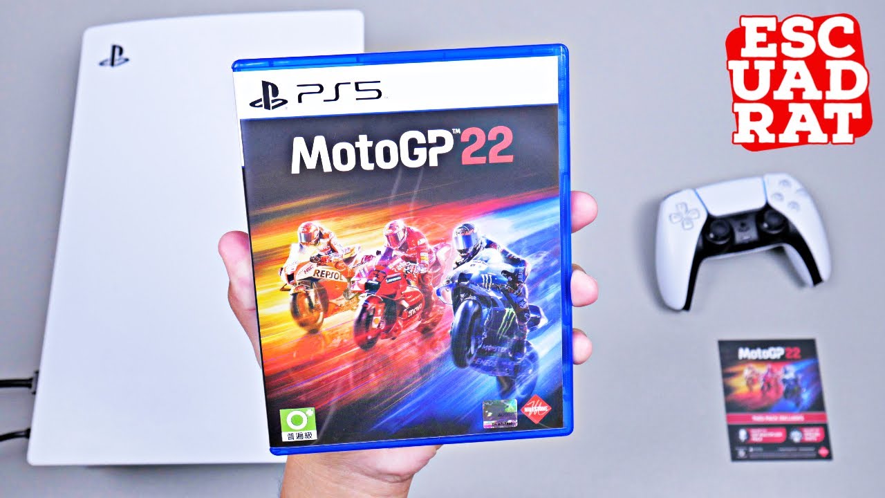 MotoGP 22 PS5 — распаковка и геймплей MotoGP 2022 PlayStation 5