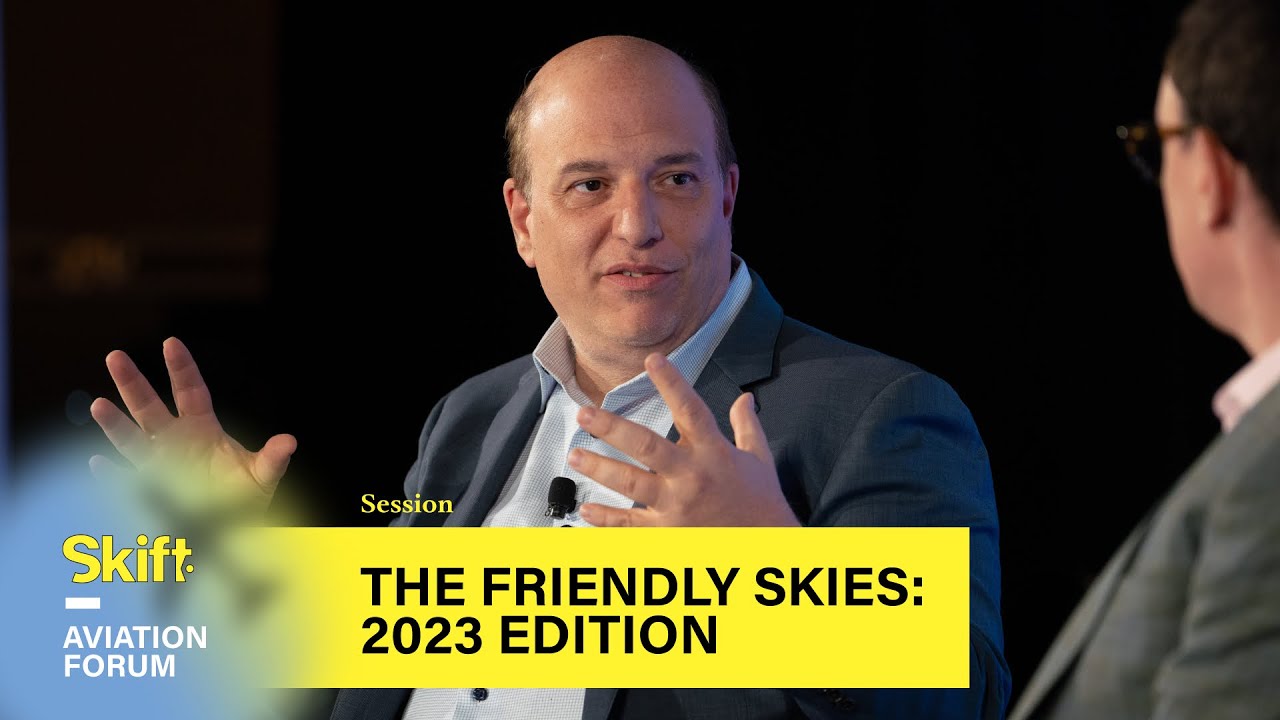 United Airlines Chief Commercial Officer Andrew Nocella at Skift Aviation Forum 2023
