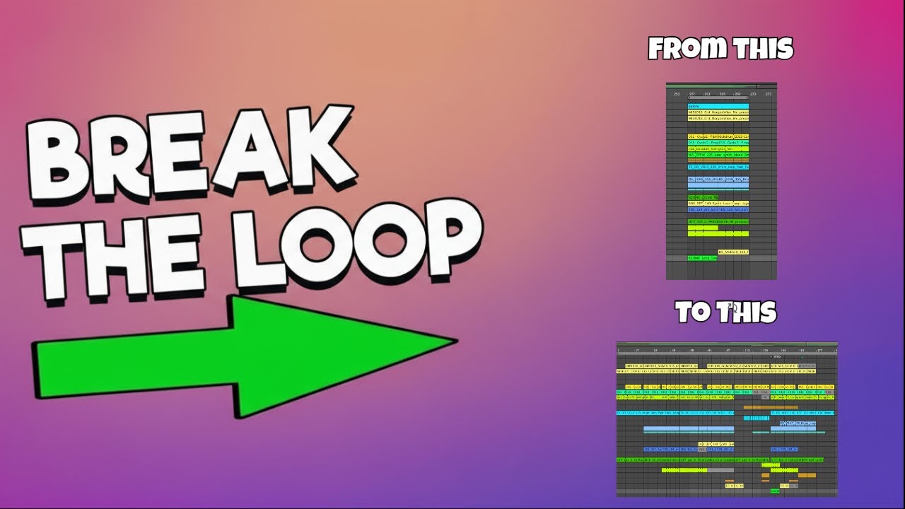 BREAK FREE from 8 Bar Loops and Build FULL Tracks!!