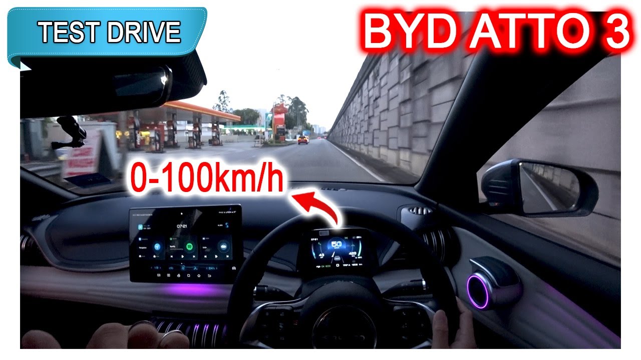 Part 2/3 | BYD Atto 3 EV | Malaysia #POV [Test Drive] [CC Subtitle]