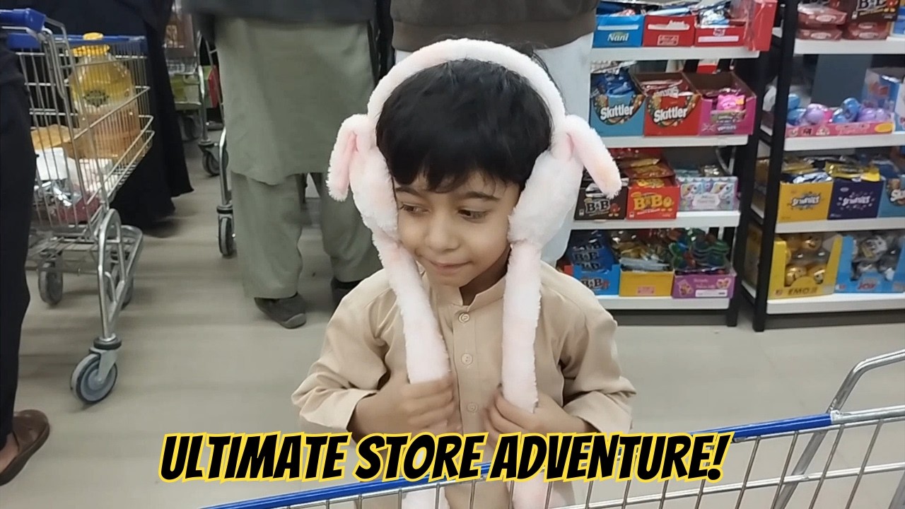 Kid Exploring New Shopping Store | Fun Day Out Full of Energy