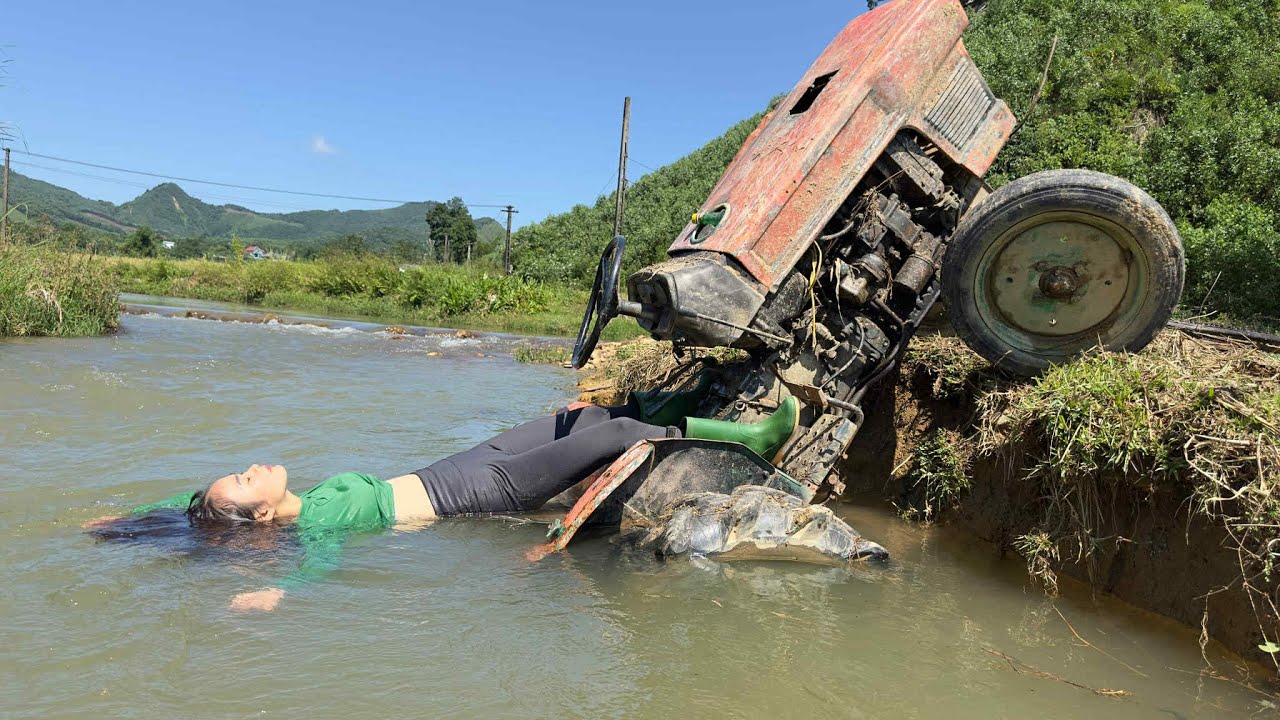 Full Video: Repairing a Flooded Tractor After 35 Years, Is It Still Running? I'm Really Surprised