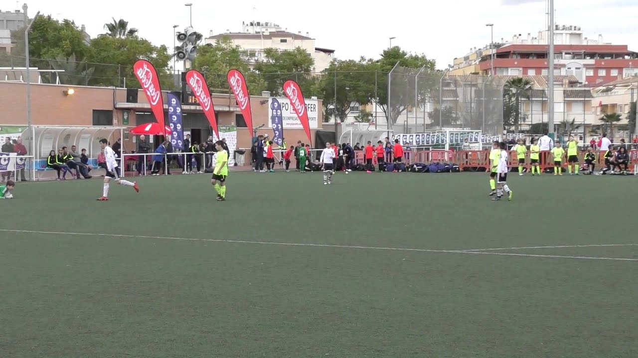Valencia vs Ranero. Semifinal Torneo alevín del Ranero, Enero 2016. Murcia bases
