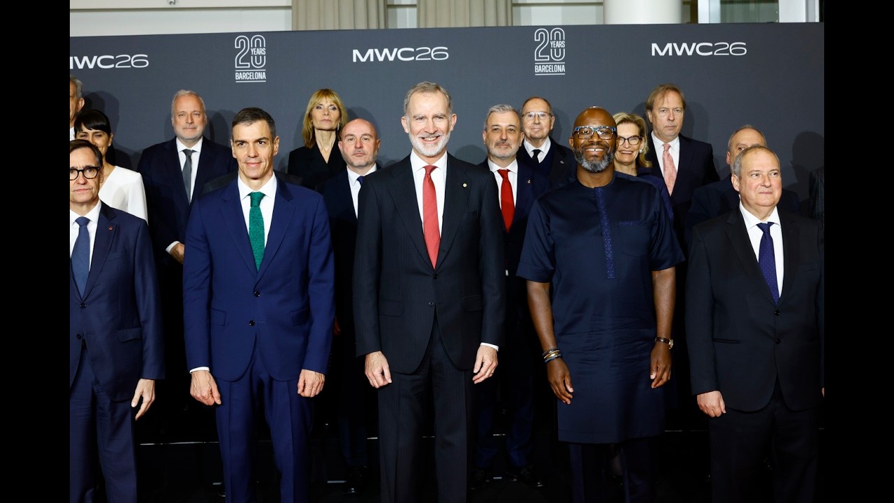 Su Majestad el Rey preside la cena oficial del &ldquo;MWC Barcelona 2026&rdquo;