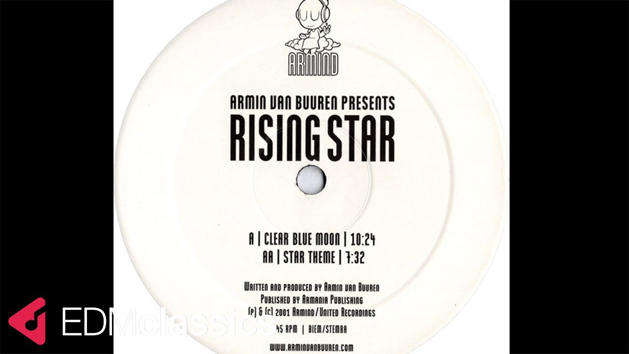 Armin van Buuren Presents Rising Star - Clear Blue Moon (2001)