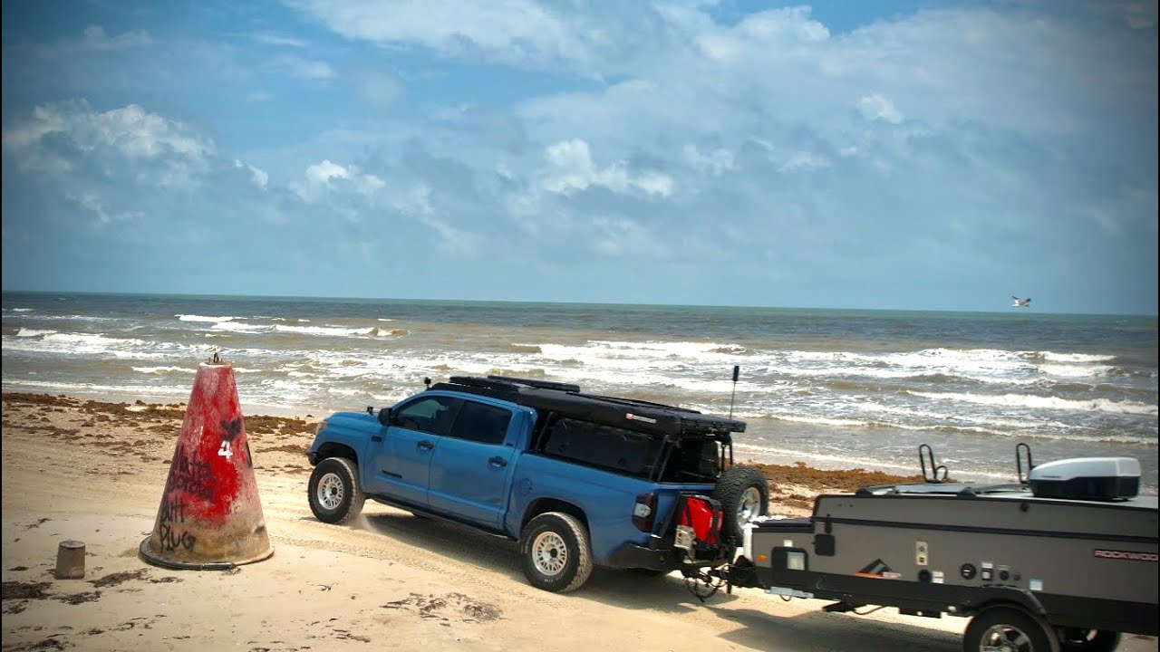 3 Days Primitive Camping 20 Miles Down The Beach - Overlanding and Off Roading The Gulf of America