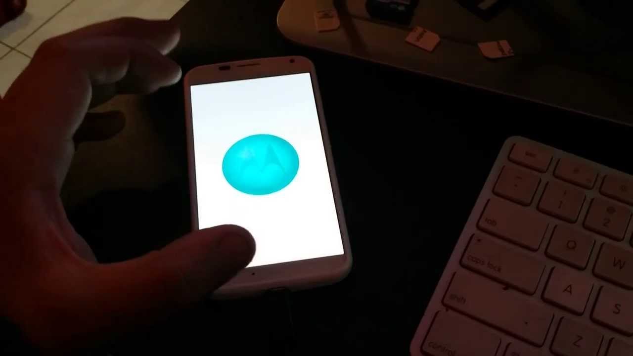 Unlock bootloader Moto X