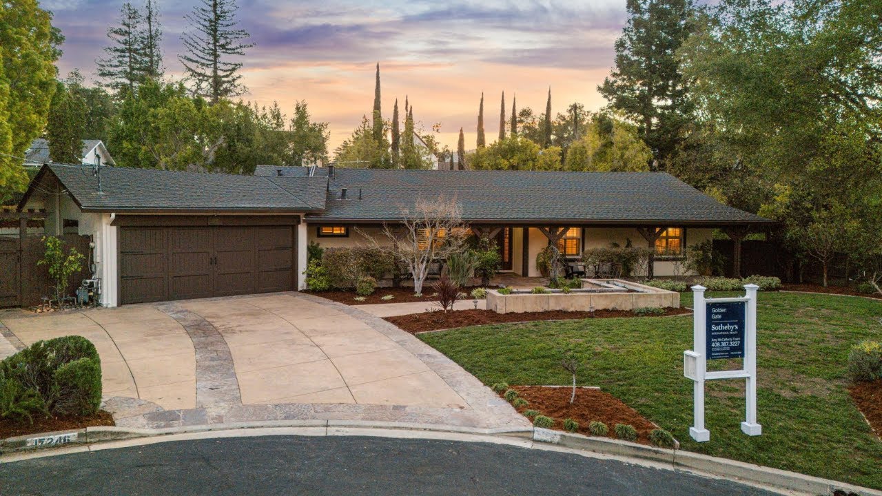 Los Gatos Spanish-Inspired Single Story Home | 17246 Verdes Robles, Los Gatos