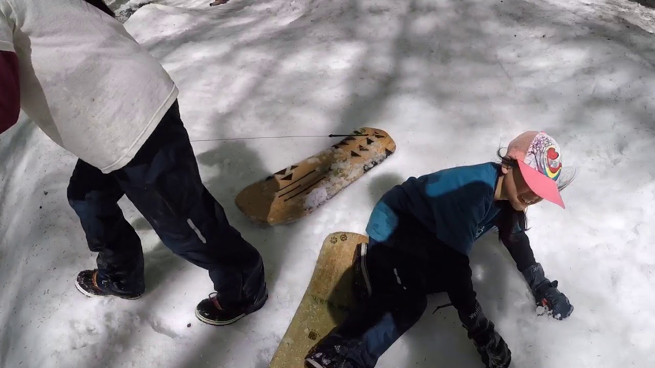 月山 雪板サーカス ＠志津野営場
