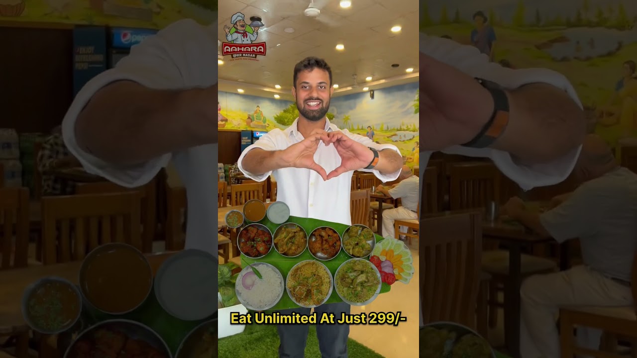 12 items   non-veg meal unlimited just 299/- AAHARA AT R R NAGAR restaurant #nonveg Bangalore