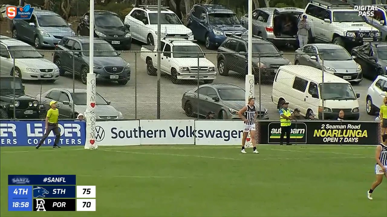 SANFL Snapshot - South's Bryce Gibbs kicks sealing goal