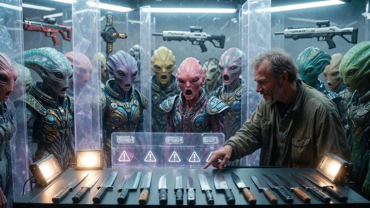 Humans Keep Weapons in Their Kitchens?! 😱 | Galactic Coalition Shocked