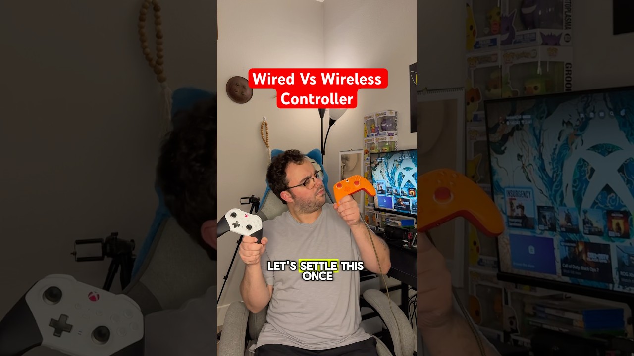 Проводные или беспроводные контроллеры &mdash; какой вам больше нравится? 🎮⚡#игры