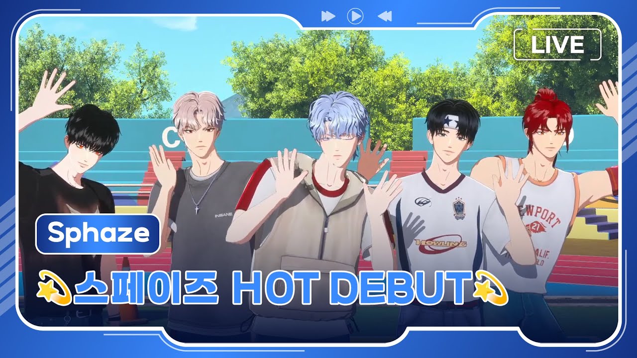 💫Sphaze(스페이즈) HOT DEBUT💫 Virtual Idol | K-pop Idol